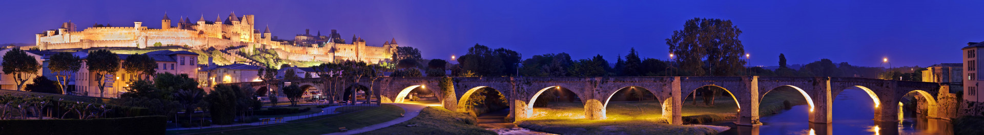 carcassonne cité de nuit