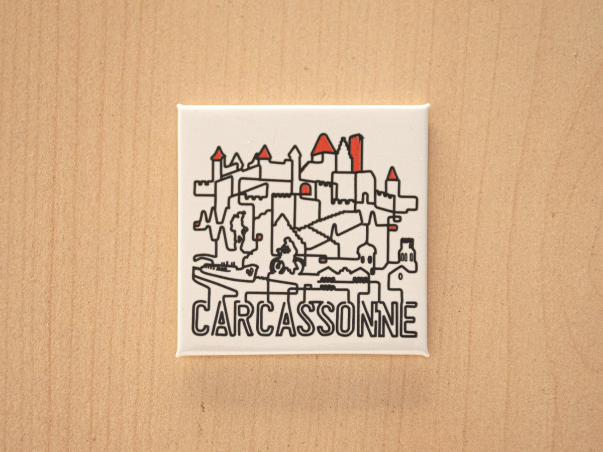 magnet logo carcassonne