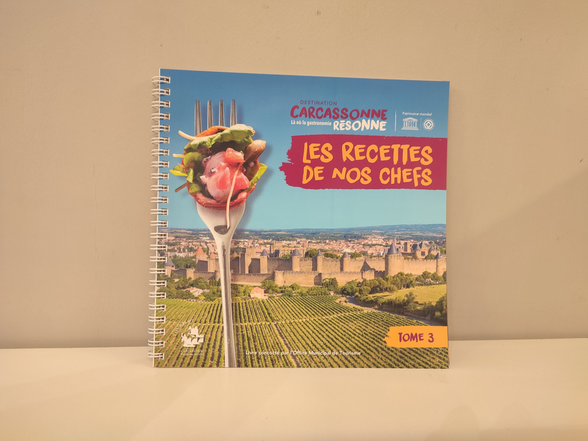 tome 3 du livre de recettes des chefs carcassonnais