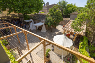 Camp médiéval de la Cité de Carcassonne - © © J.ROCHE - Ville de Carcassonne Camp médiéval de la Cité de Carcassonne